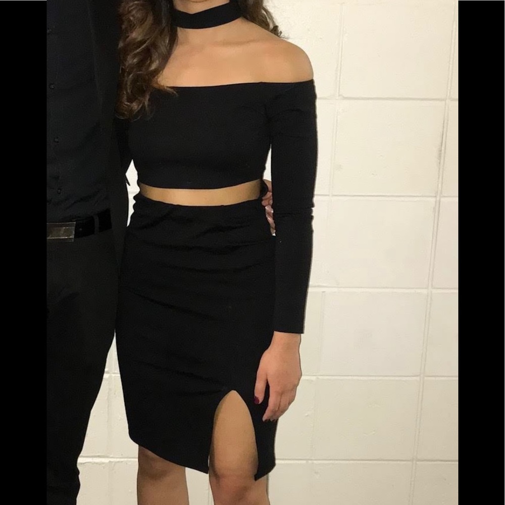 Charlotte Russe Long Sleeve Dress - Picture 1 of 1